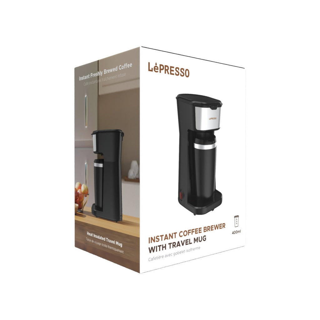 LEPRESSO COFFEE MAKER WITH TRAVELLING