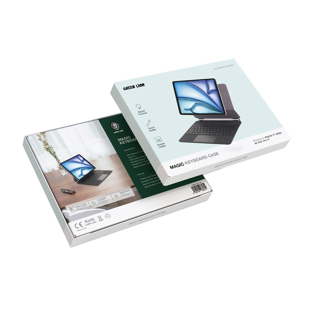 Green Lion Magic Keyboard Case - Black