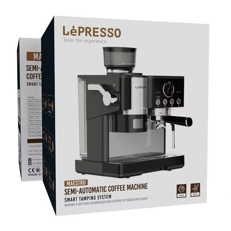 LePresso Maestro Semi-Automatic Coffee Machine