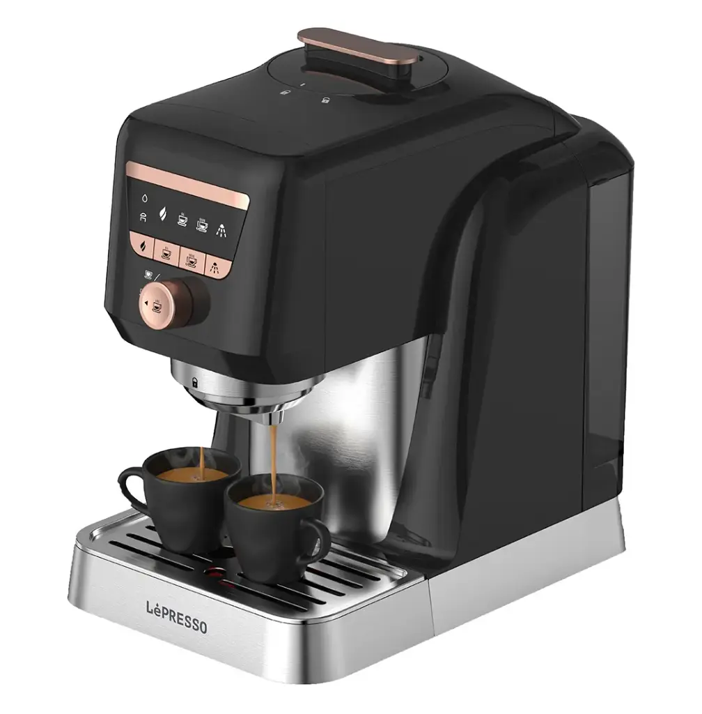 Lepresso KaveMystique Automatic Turkish Coffee Maker with Self-Cleaning Function - Black