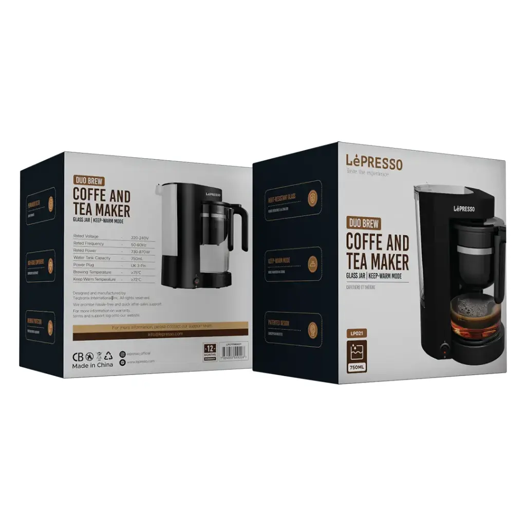Lepresso Duo Brew Coffee and Tea Maker