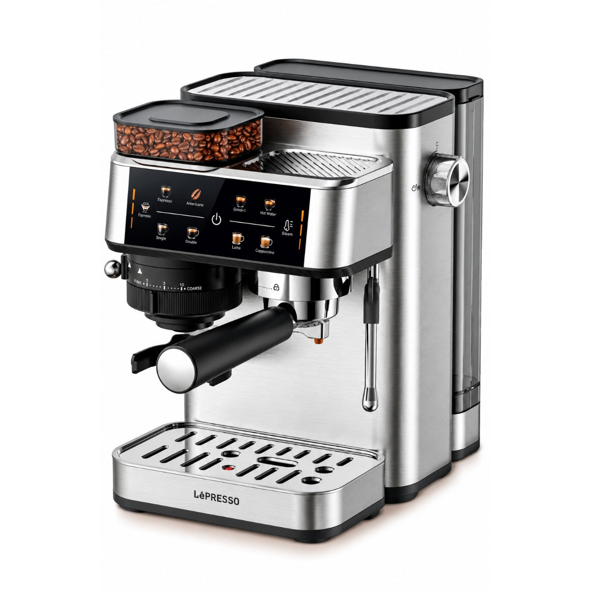 LePresso Firenze Semi-Automatic 51mm Coffee Machine with Grinder