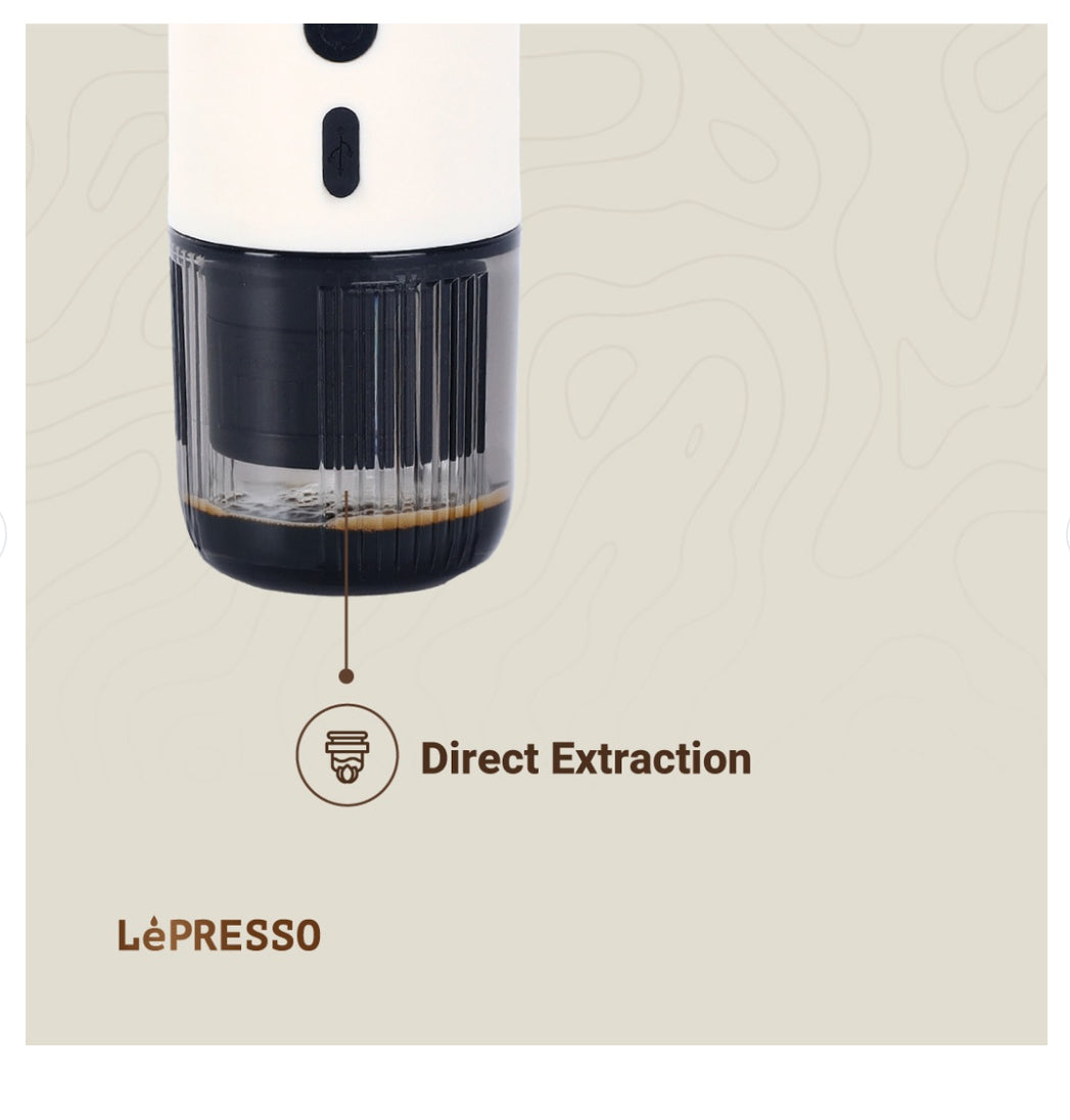 LePresso Portable Espresso Machine With Thermal Meter