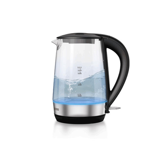 LePRESSO 360 TRANSPARENT QUICK-BOIL GLASS KETTLE
