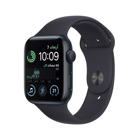 Apple Watch SE 2nd Gen GPS, 40mm Midnight, Case with Midnight Sport Band