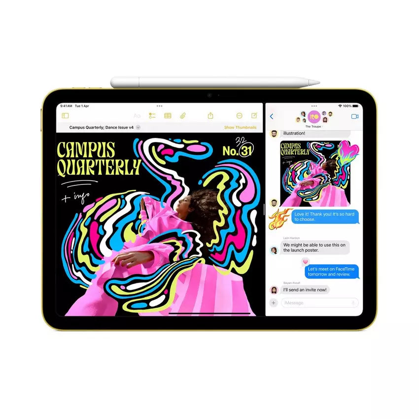 Apple ipad (2025) Wi-Fi 256GB - WITH CAVER AND PENCIL