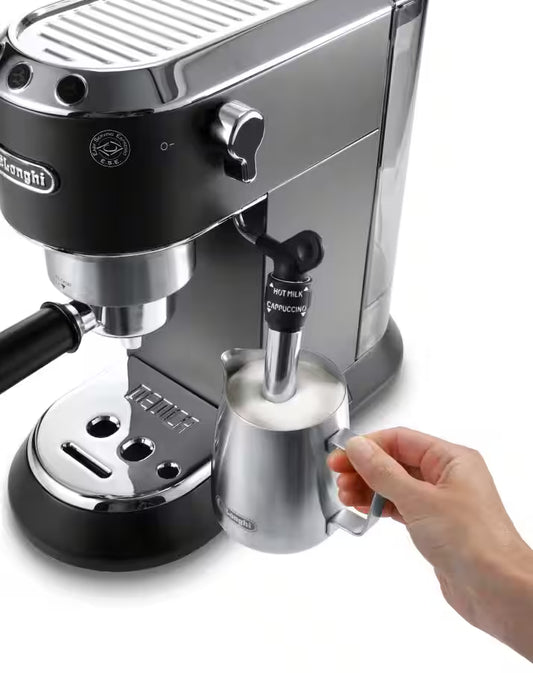 DeLonghi Dedica Style Pump Espresso Machine, EC685.BK