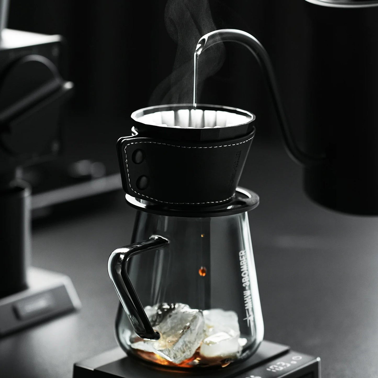 MHW-3BOMBER Meteorite Dripper-Obsidian Black