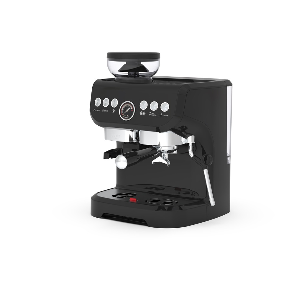 LePRESSO SEMI-AUTOMATIC ESPRESSO MACHINE WITH GRINDER