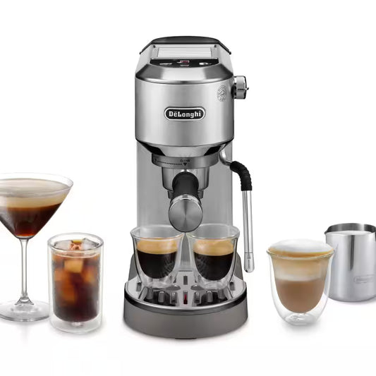 DeLonghi Dedica Duo Espresso Machine with Cold Brew ,EC890M