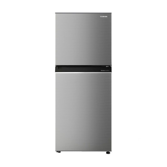 Toshiba 230L Double Door Refrigerator - Silver
