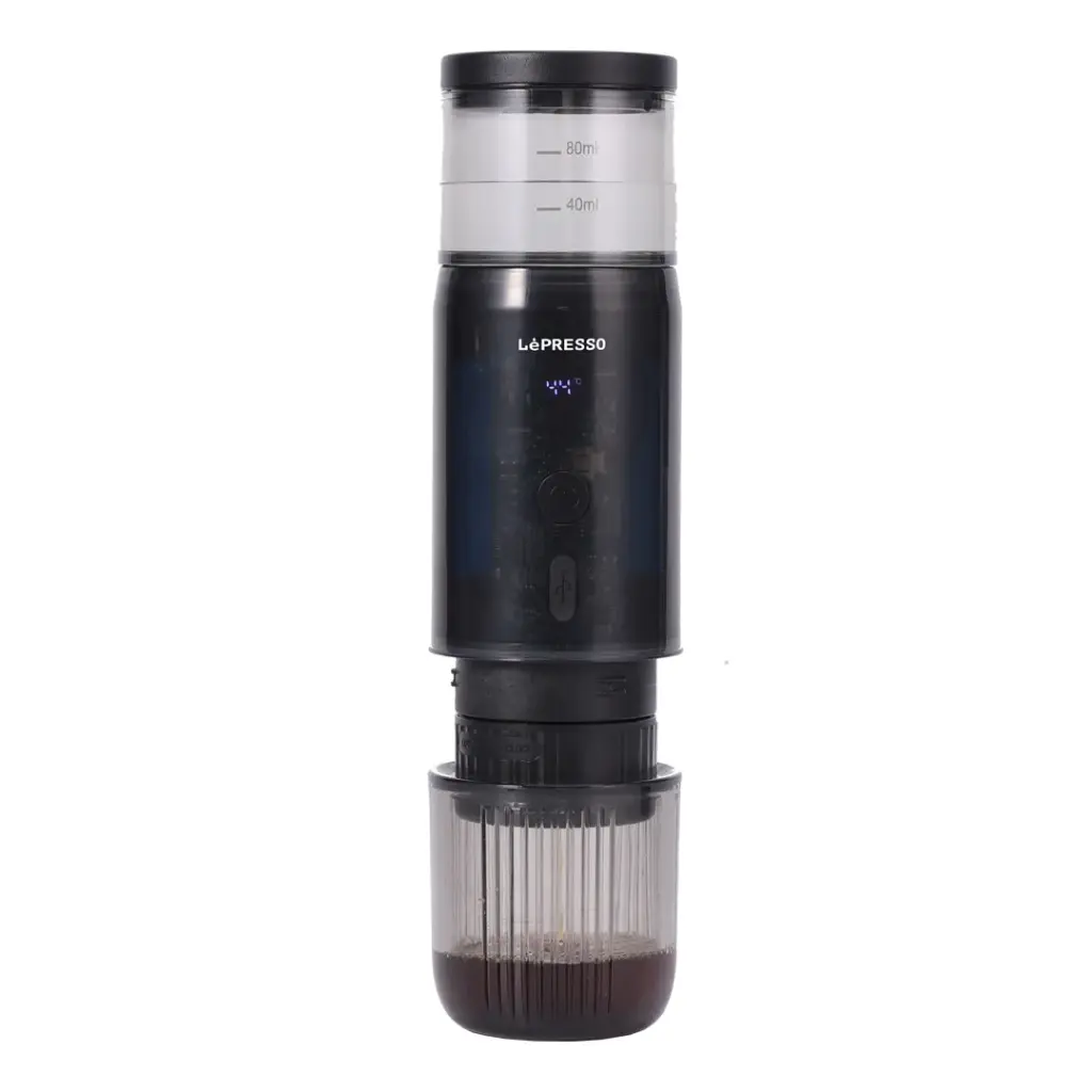 LePresso Portable Mini Espresso Machine with Travel Pouch