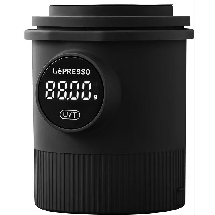 Coffee Dosing Cup with Scale-Rechargeable Stainless Steel Scale 0.1g