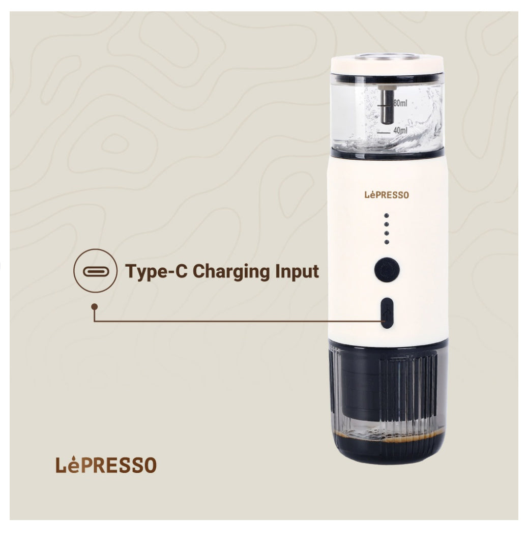 LePresso Portable Espresso Machine With Thermal Meter