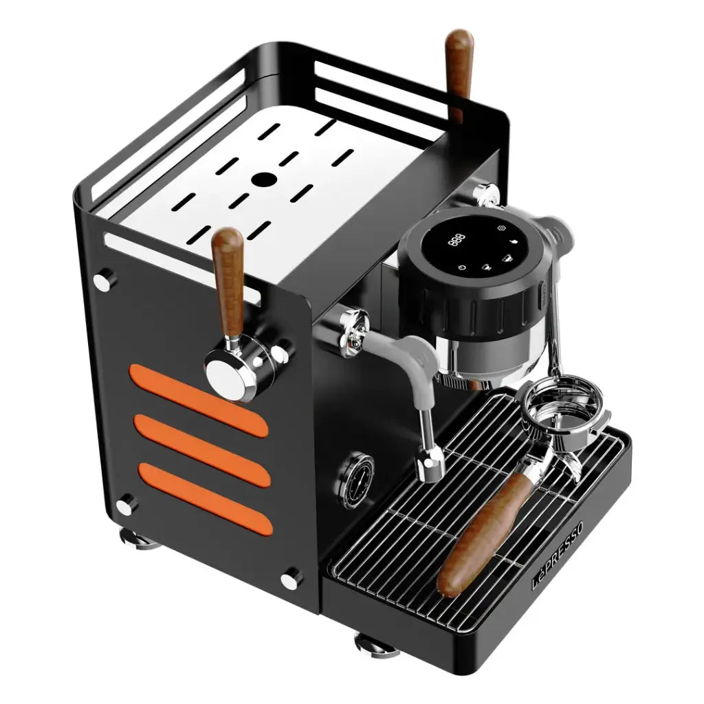 LePresso Bellissimo Triple Boiler 15 Bar Coffee Machine with Dual Italian Pump