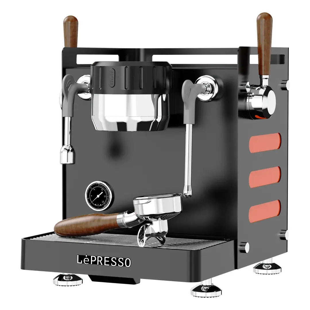 LePresso Bellissimo Triple Boiler 15 Bar Coffee Machine with Dual Italian Pump