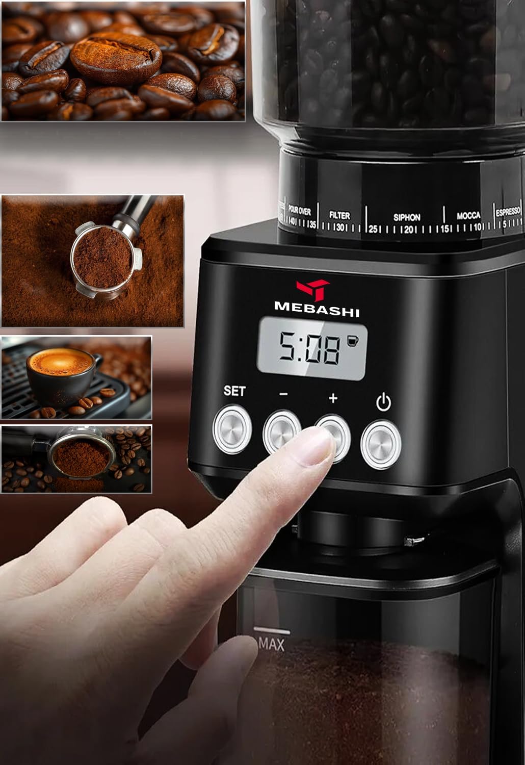 MEBASHI Coffee Grinder