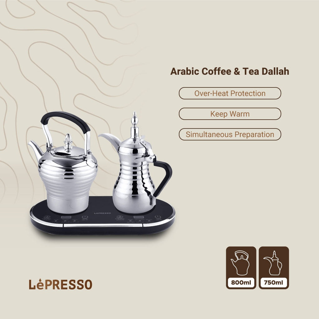 LePresso Arabic Coffee and Tea Dallah
