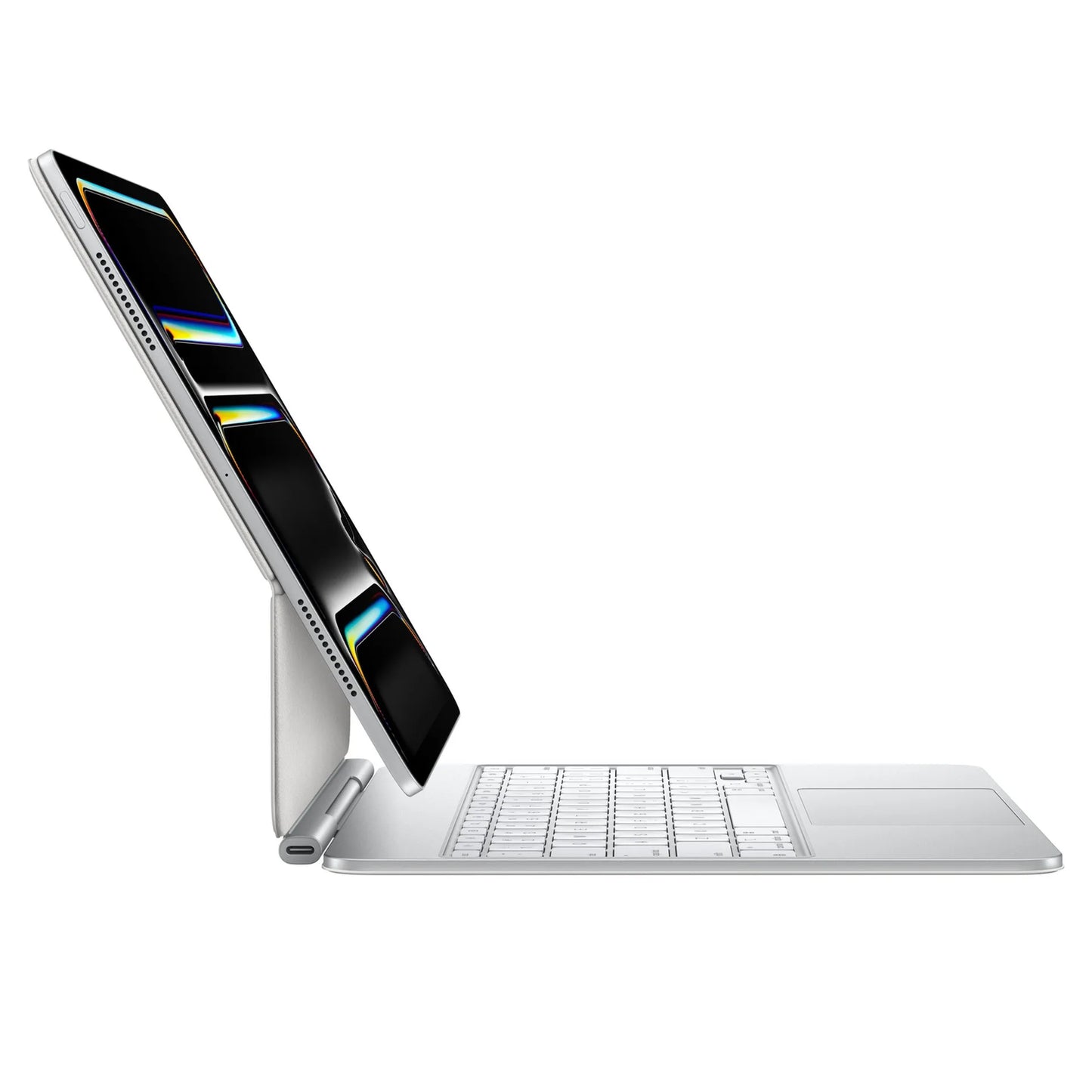 Apple Magic Keyboard for 13 inches iPad Pro M4, Arabic, Black & White