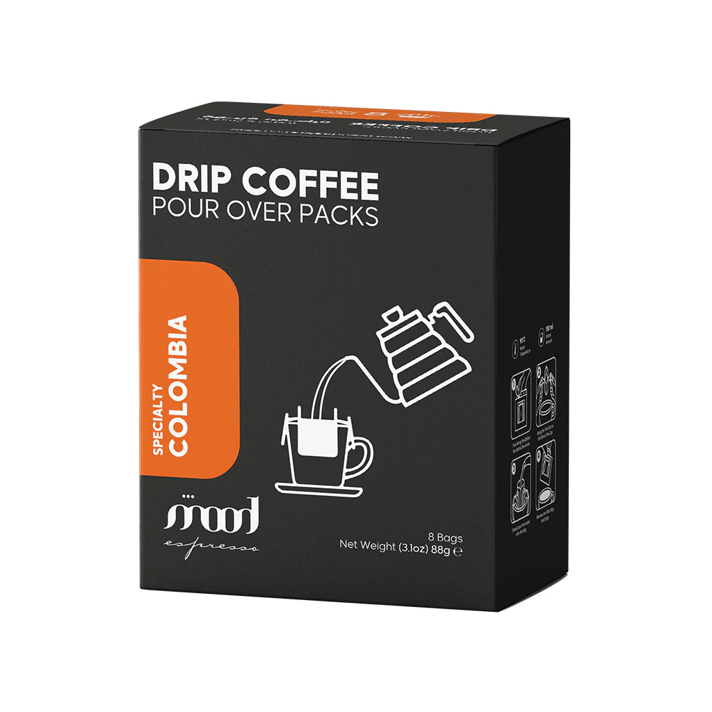 Specialty Colombia Drip Coffee - Single Origin, 100% Arabica