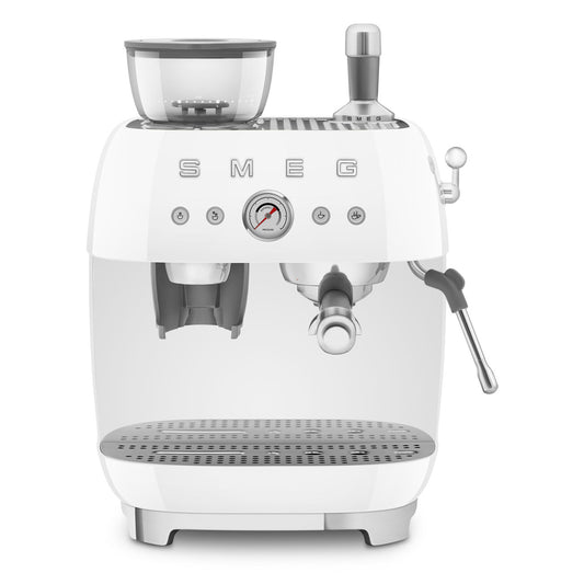 SMEG Manual Espresso Coffee Machine With Built-in Grinder