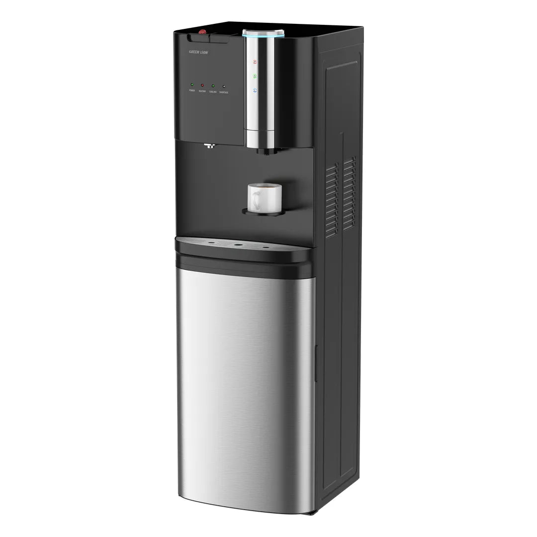 Green Lion Maestro 2-In-1 Water Dispenser & Coffee Maker - Silver