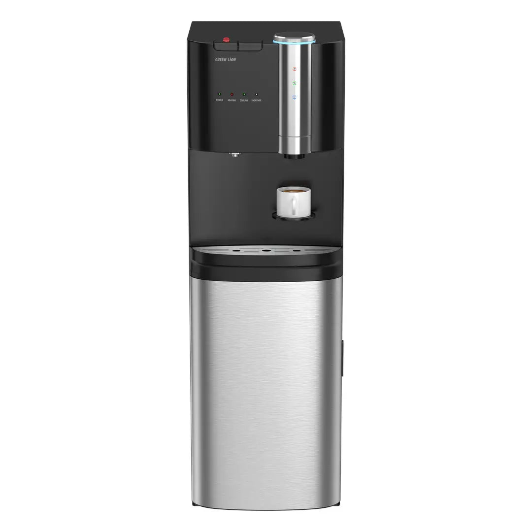 Green Lion Maestro 2-In-1 Water Dispenser & Coffee Maker - Silver