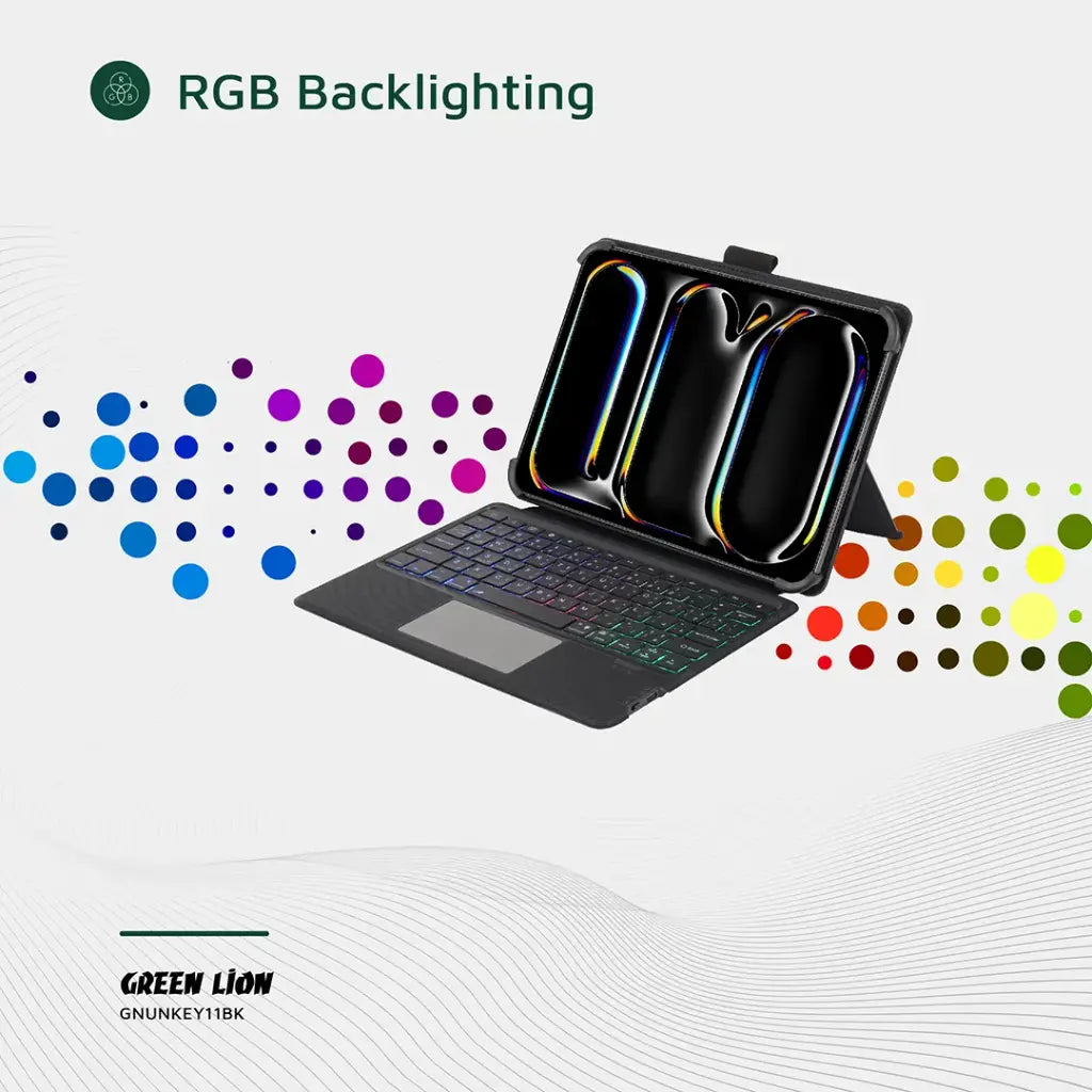 Green Lion Universal Smart Keyboard Case (Arabic & English)