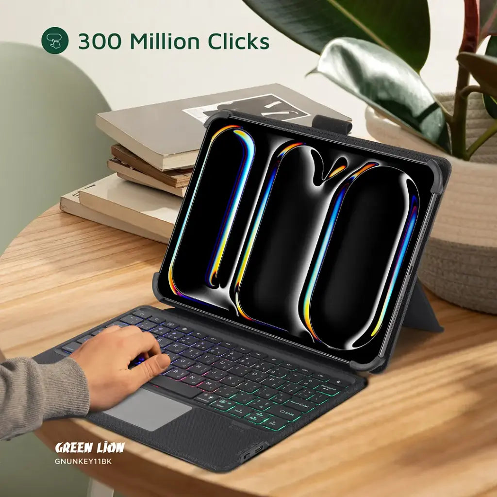 Green Lion Universal Smart Keyboard Case (Arabic & English)