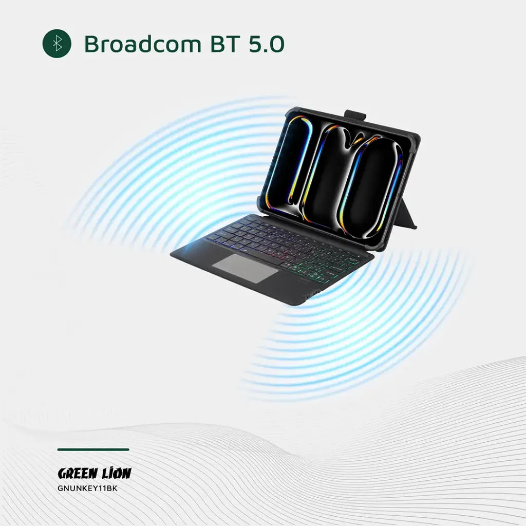 Green Lion Universal Smart Keyboard Case (Arabic & English)