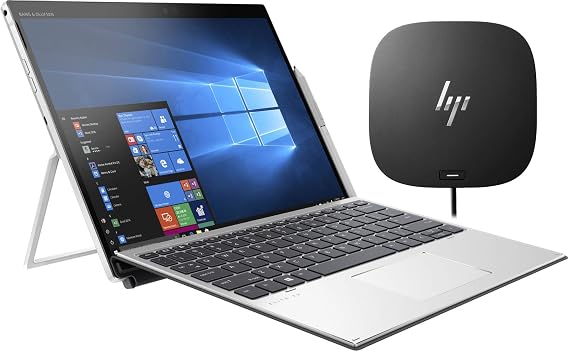 P Elite X2 G4 13-Inch Tablet Computer and Docking Station Bundle (i5-8265U, 512GB SSD, 8GB RAM) Windows 10