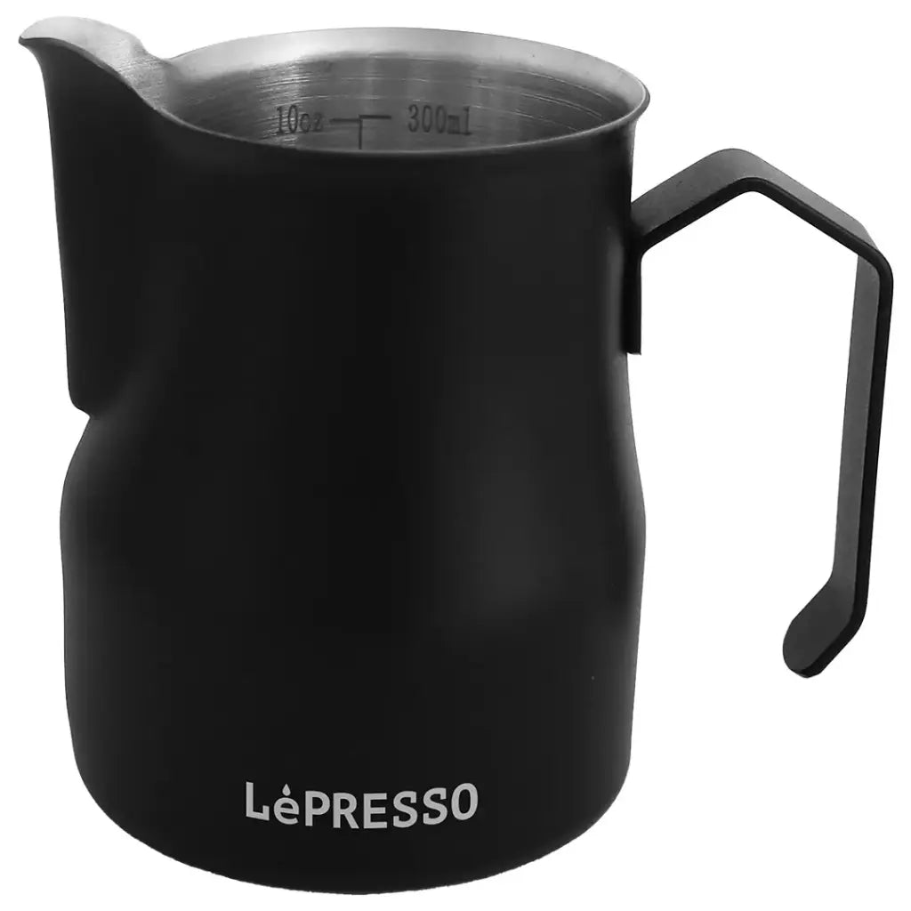 Lepresso Milk Frothing Pitcher - Black