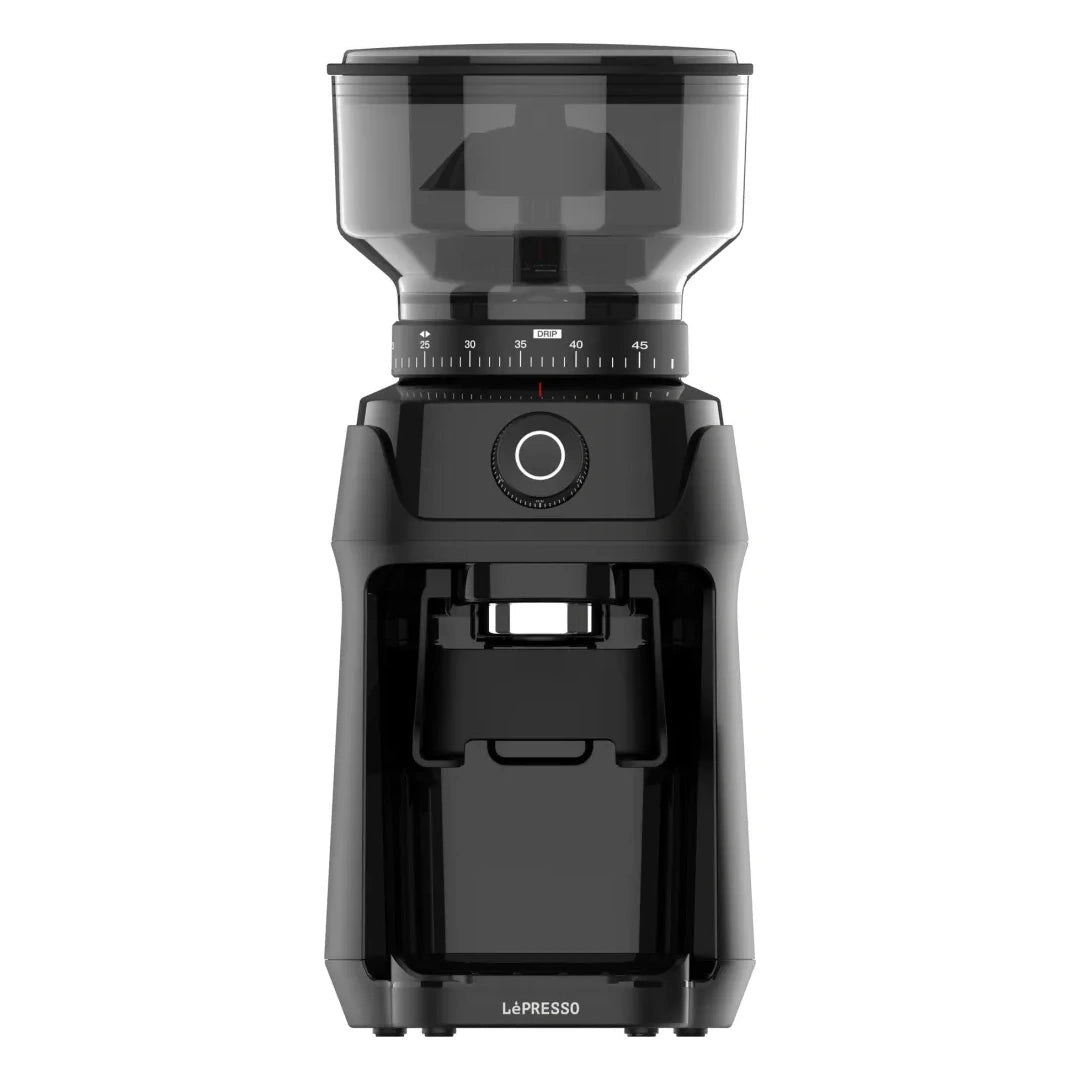 Lepresso Macinare Stainless Steel Burr Grinder - Black