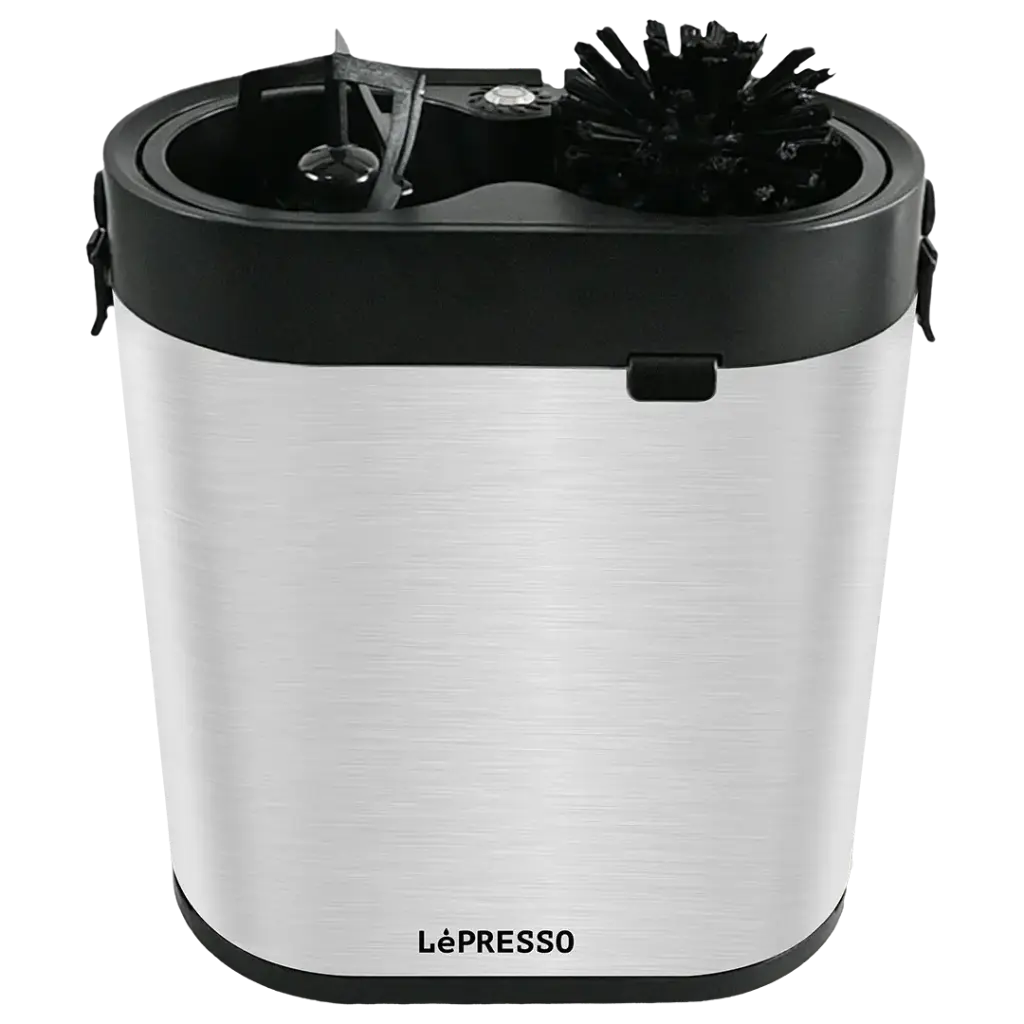 LePresso Sterilix Portafilter Cleaner Machine - Silver