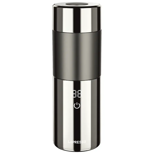 LePresso Quickbrew Mini Espresso Maker with Milk Frothing Function