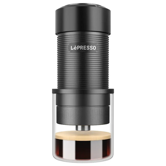 Lepresso Hand Press Espresso Maker - Black