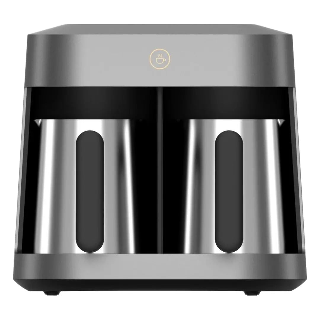 Lepresso Cezvara Dual-Cup Turkish Coffee Maker - Grey