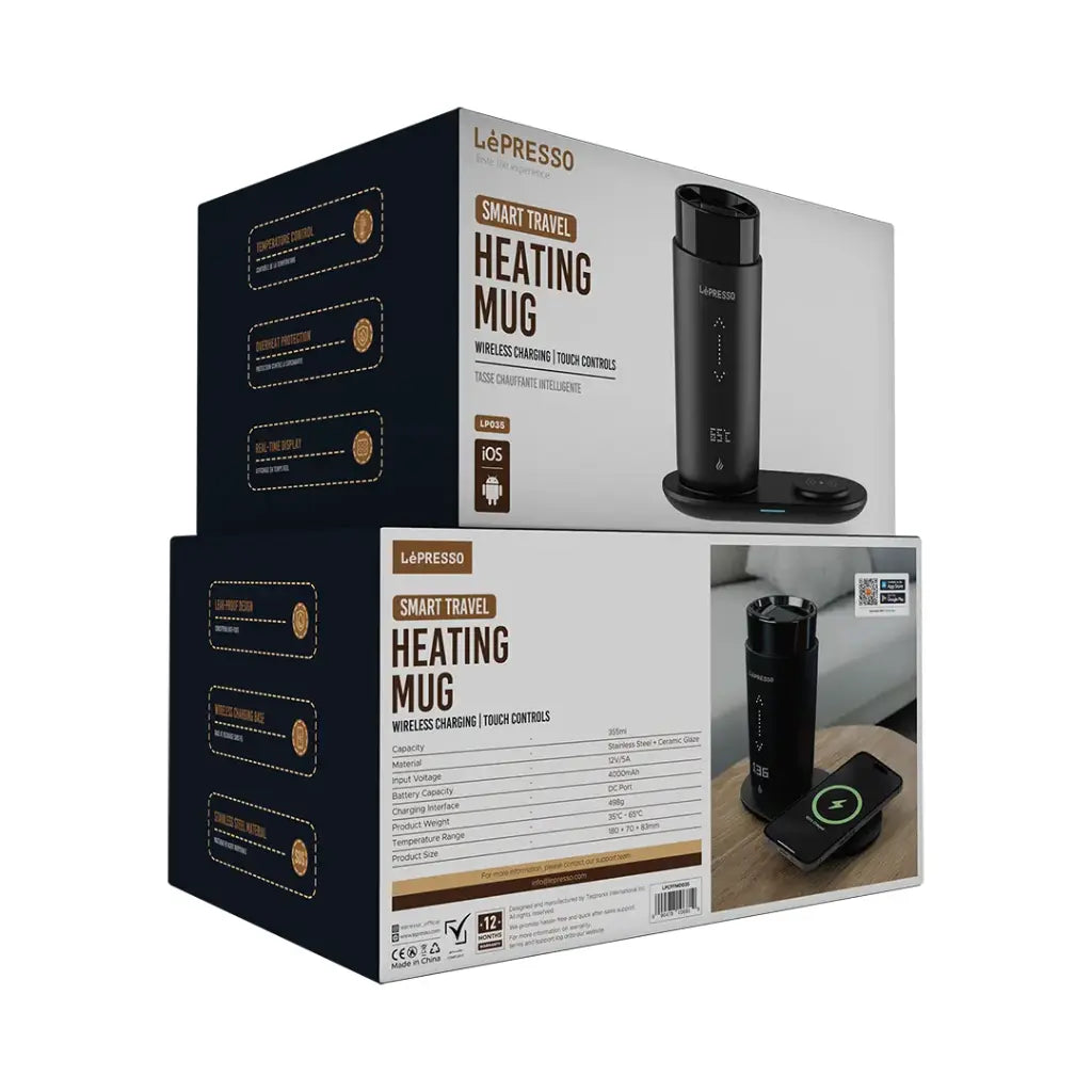 Lepresso Smart Travel Heating Mug
