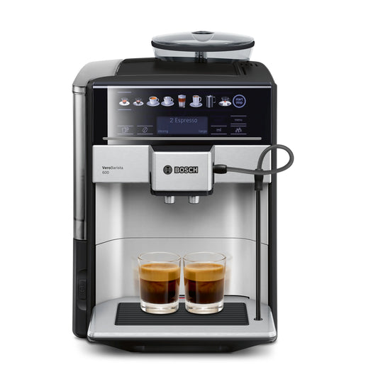 B0SCH Fully automatic coffee machine Vero Barista 600 Silver - TIS65621GB