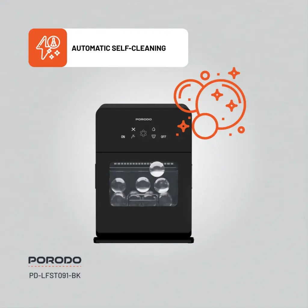 Porodo Lifestyle Sphere Ice Machine - Black