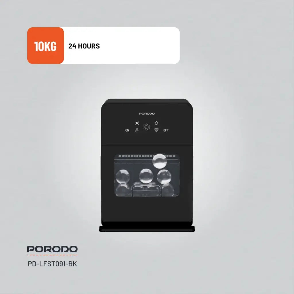Porodo Lifestyle Sphere Ice Machine - Black