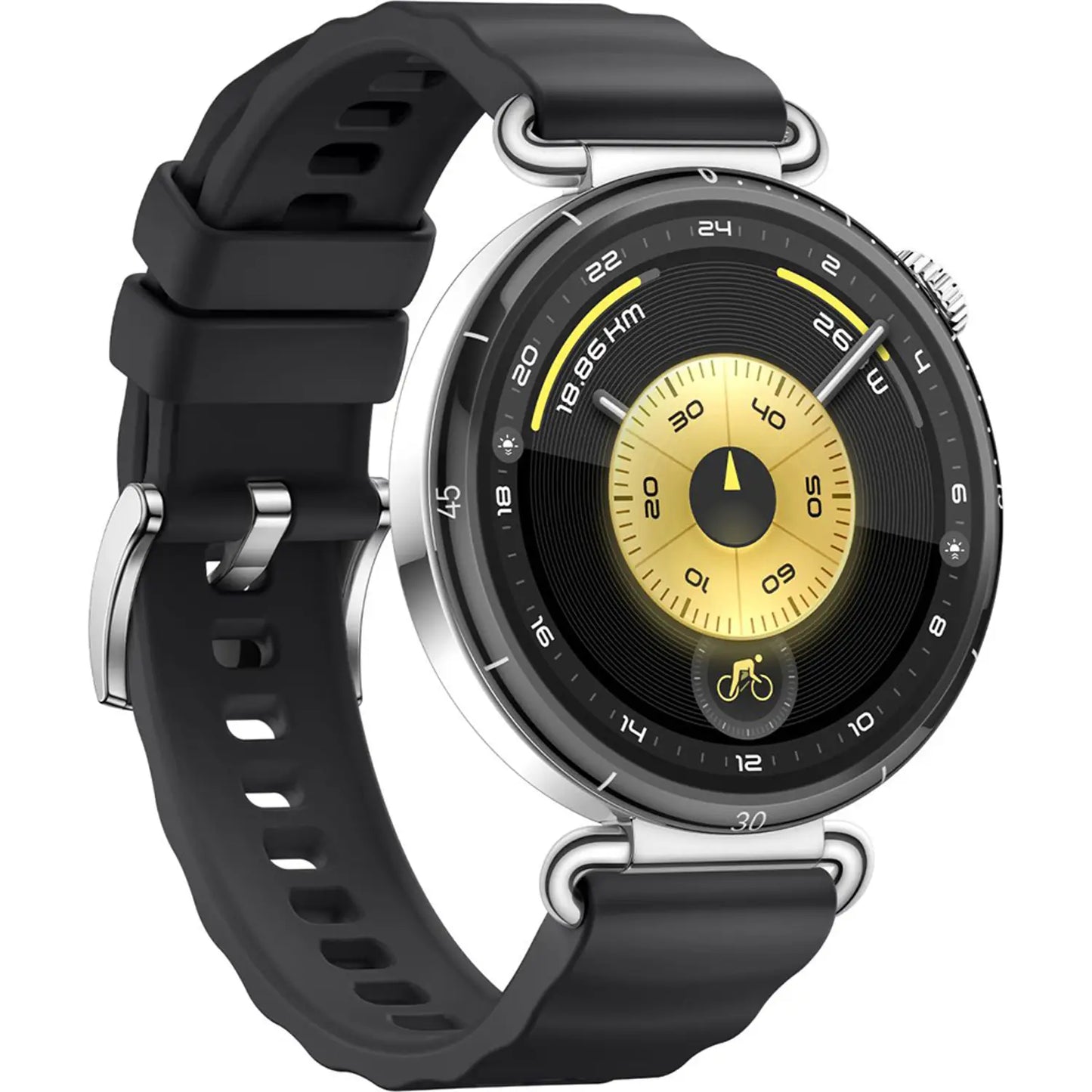 Huawei GT6 Konsu Fluoroelastomer Smartwatch 41mm Black - With 6i headphones and extra strap