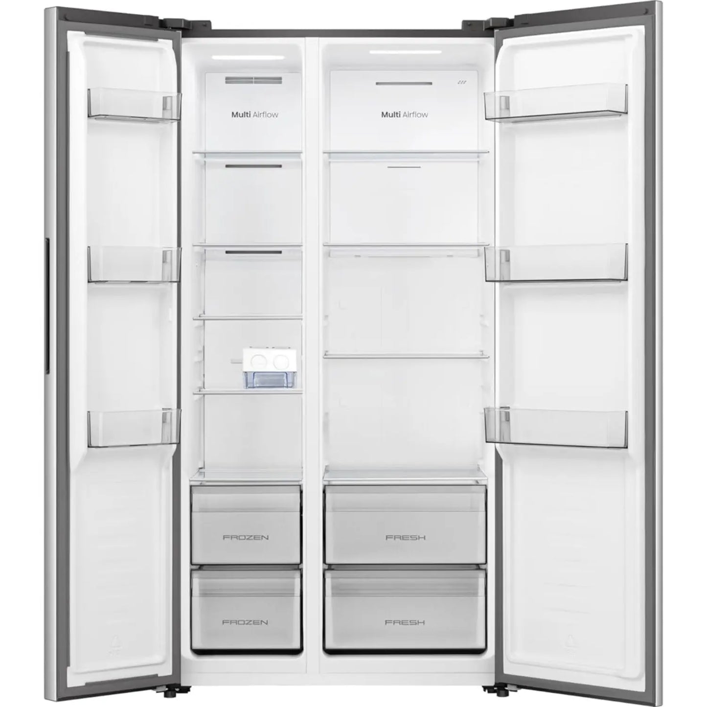 Hisense Side By Side Refrigerator 550L Silver – RS3P725NAI