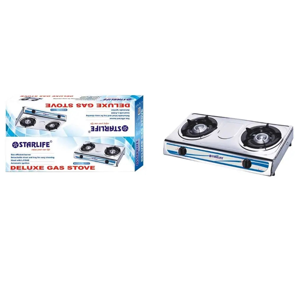 STAR LIFE GAS STOVE 2 BURNER