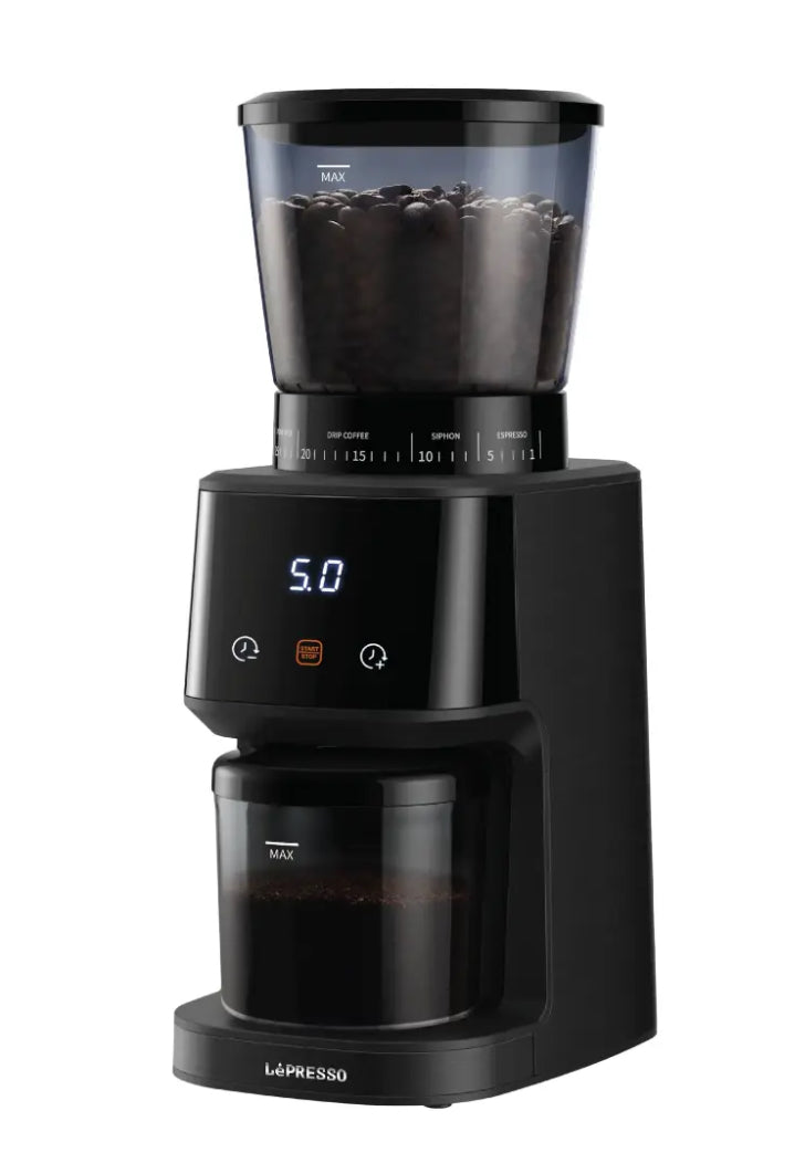 LEPRESSO 165W COFFEE CONICAL BURR GRINDER MACHINE