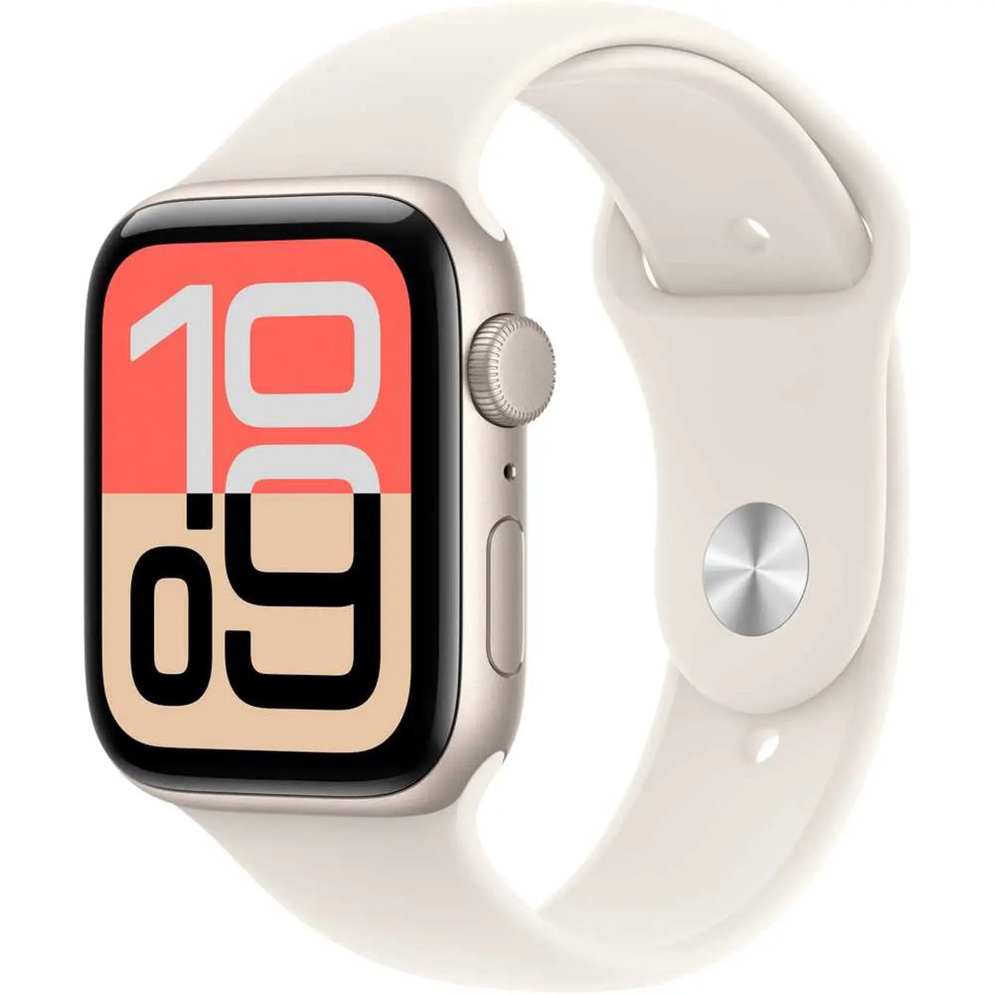 Apple Watch SE 3 GPS, 40mm Starlight Aluminum Case with Starlight Sport Band