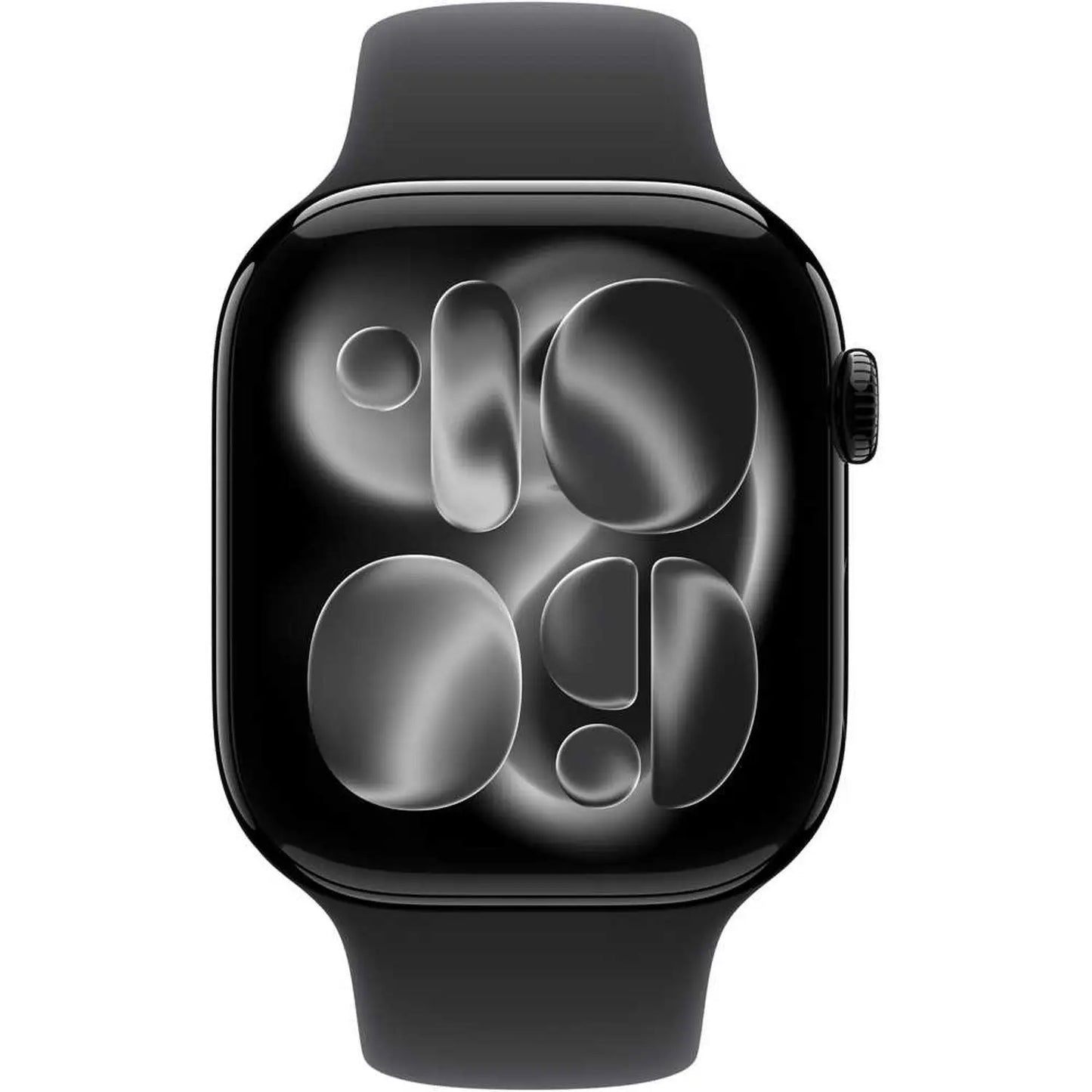 Apple Watch Series 11 GPS, 46mm Jet Black Aluminium Case with Black Sport Band