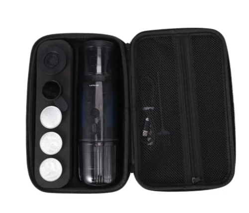 LePresso Portable Mini Espresso Machine with Travel Pouch