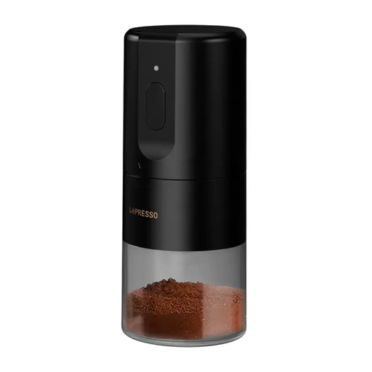 LePresso LP032 Conical Burr Grinder Black LPCFFM0032