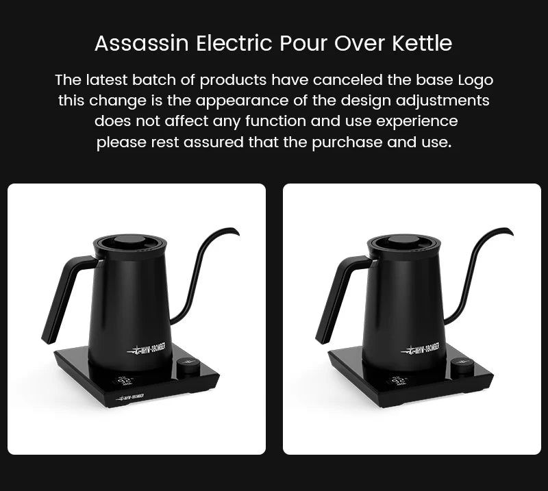 MHW-3BOMBER Assassin Gooseneck Electric Kettle